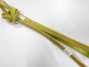 未使用品　正絹　手組帯締め（長尺）